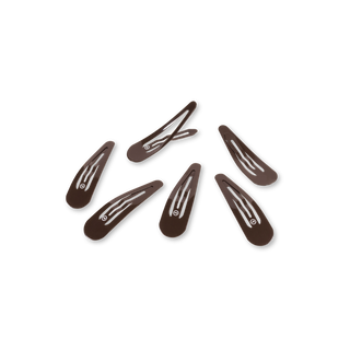 Snap Clips in Brown