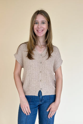 Brittney Top in Mocha