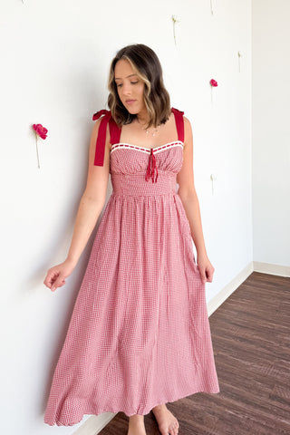 McKenzie Dress in Red