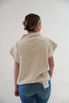 Sage Top in Ivory