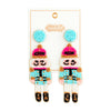 Nutcracker Beaded Earrings // Mud Pie