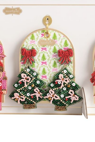 Holiday Beaded Earrings