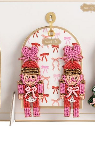 Holiday Beaded Earrings