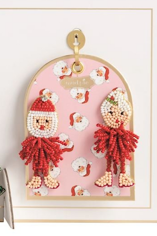 Holiday Beaded Earrings
