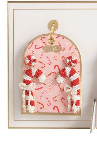 Holiday Beaded Earrings