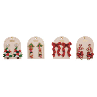Holiday Beaded Earrings