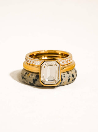 Stone Ring Set