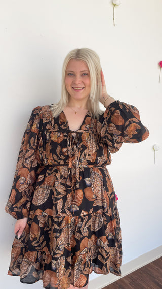 Brayden Dress in Black