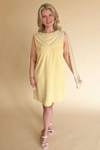 The Lara Dress in Yellow