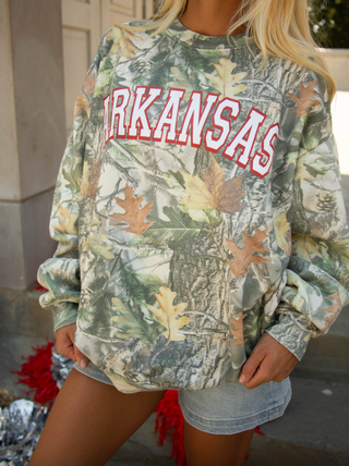 Arkansas Camo Sweatshirt // Charlie Southern