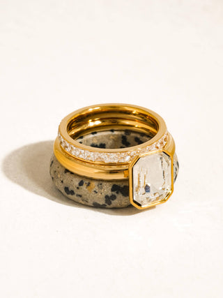 Stone Ring Set