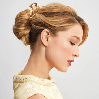 Large Gold Claw Clip // Kitsch