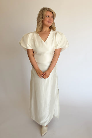Stacey Dress in White