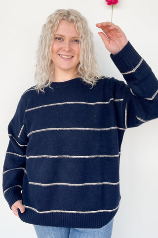 Paloma Sweater in Navy