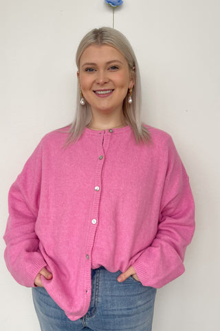 Emma Cardigan in Pink