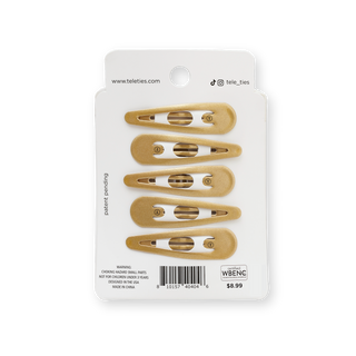 Snap Clips in Gold