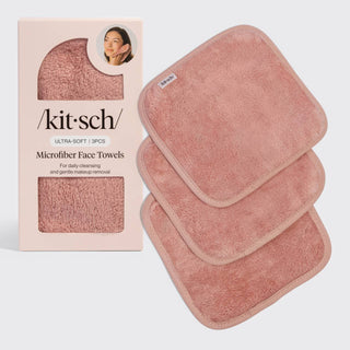 Face Towel Set in Terracotta