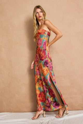 Parisian Floral Dress