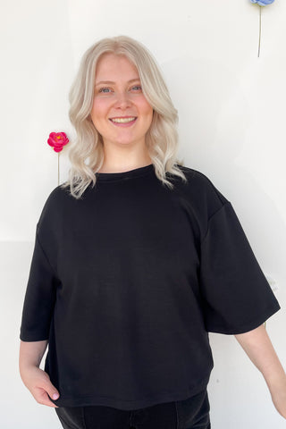 Scuba Everyday Top In Black