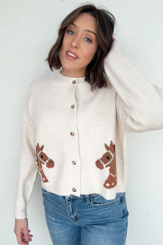 Horse Riding Cardigan