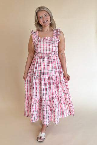 Danna Dress in Red +