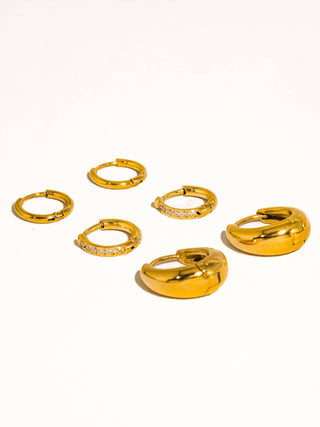 Rayon Earring Set