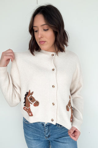 Horse Riding Cardigan