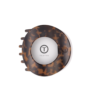 Flat Circle Large Hair Clip in Tortoise