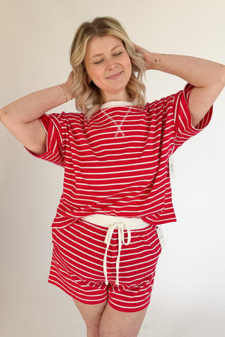 Out Of Line Top & Short Set