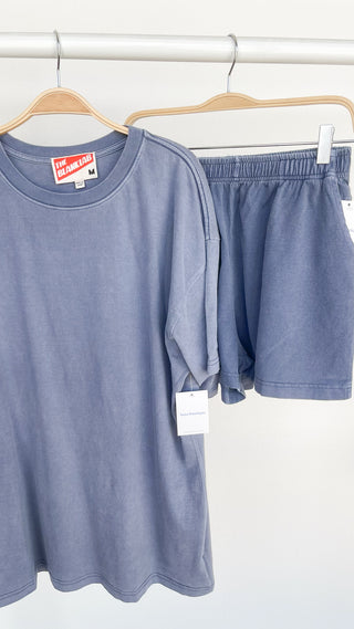 Weekend Getaway Shorts in Indigo