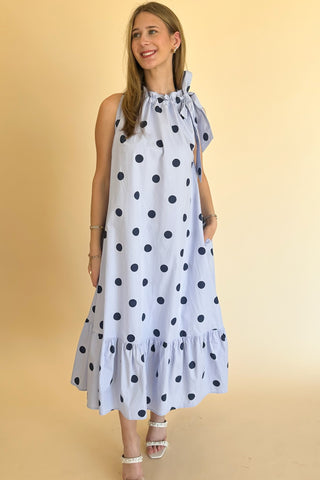 Emma Dress in Blue