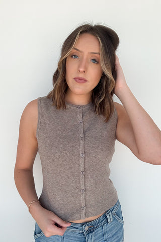 Mocha Sweater Top