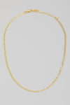 Vintage Gold Chain Link Gold Necklace