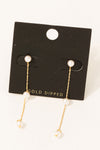Bead Chain Dangle Earrings