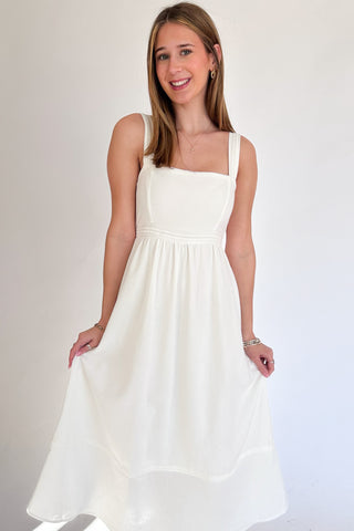 Nikki Dress in Ivory