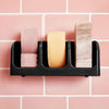 Self-Draining Soap Dish in Black // Kitsch