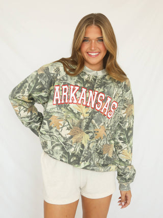 Arkansas Camo Sweatshirt // Charlie Southern
