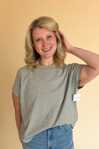 Mariana Top in Grey