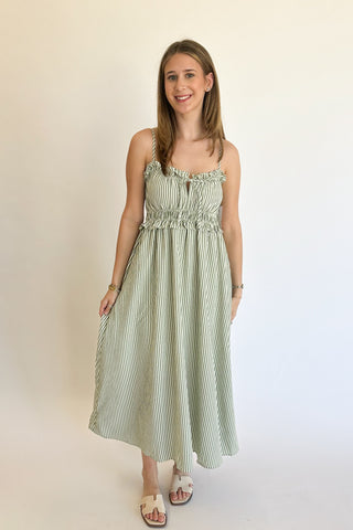 Anna Dress in Green
