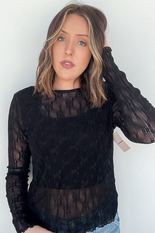 Melly Top in Black