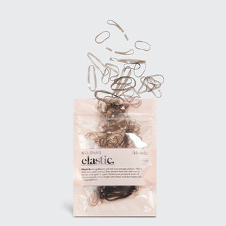 Elastic Hair Ties in Brown // Kitsch