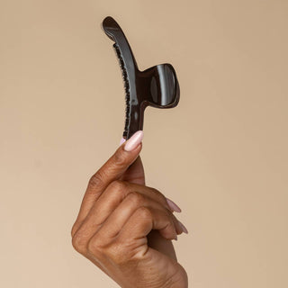 Large Arched Clip in Black