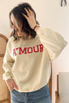 Amour Crew Neck Sweater