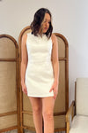 Brunch Mini Dress In White