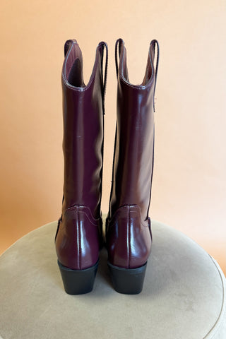 Keyman Boots in Wine
