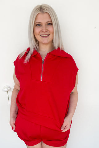 Run & Jump Shorts In Red