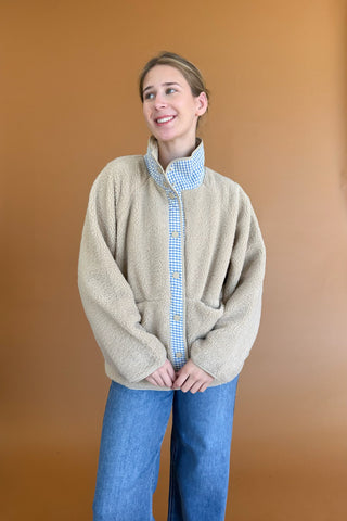 As I Was Saying Reversible Jacket in Brown