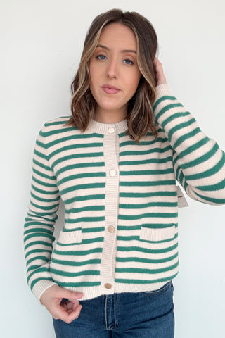Melissa Cardigan in Green