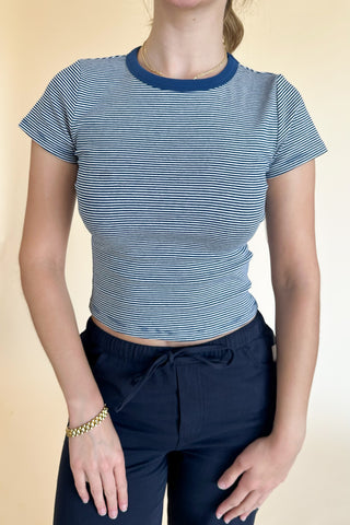 Alejandra Tee in Navy