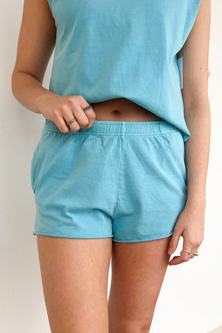Calm My Mind Top in Blue